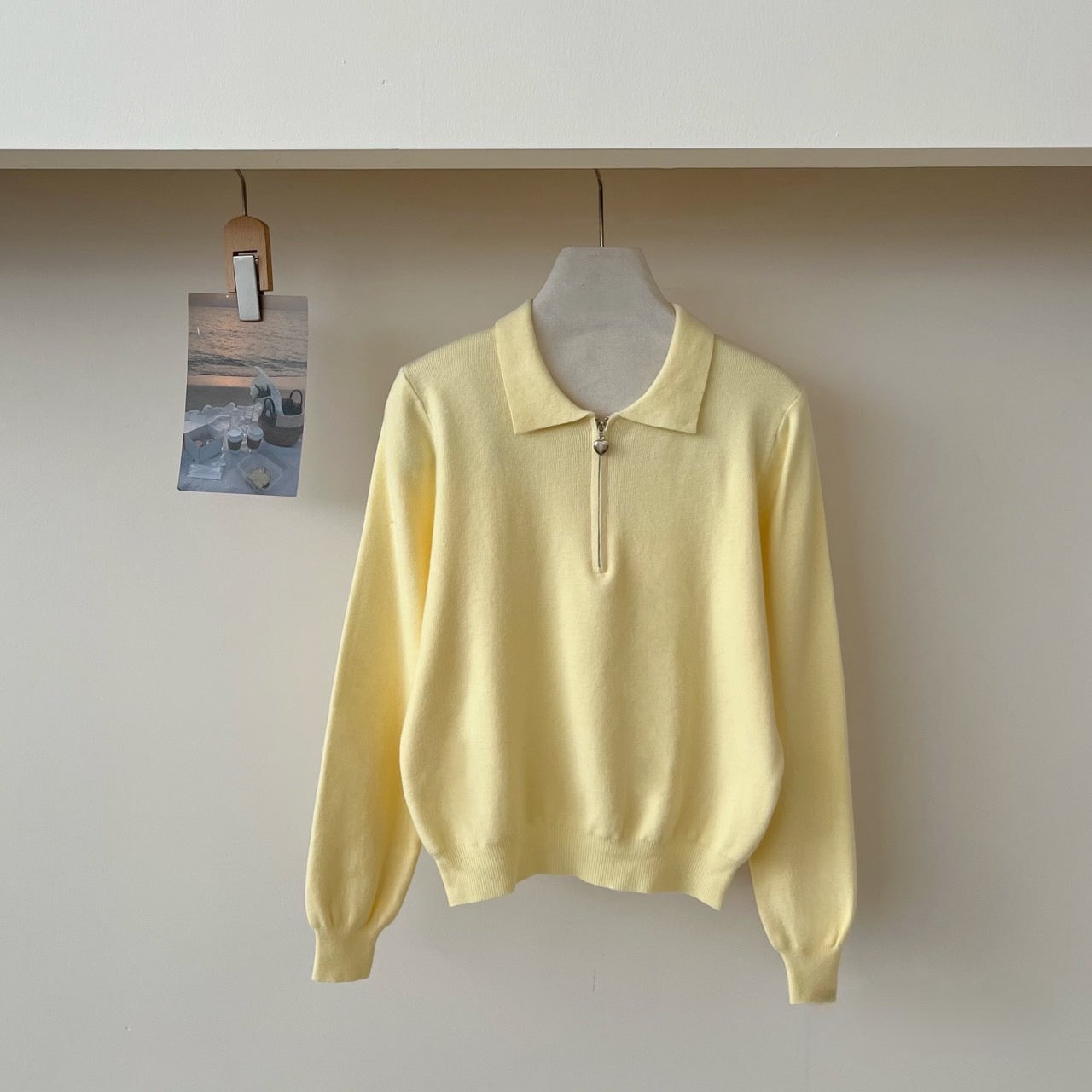 Cozy Half-Zip Knit Polo